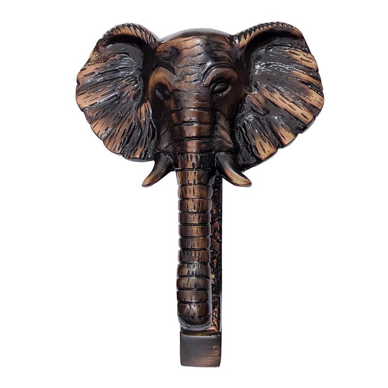 "Elephant" Decorative Iron Door Knocker