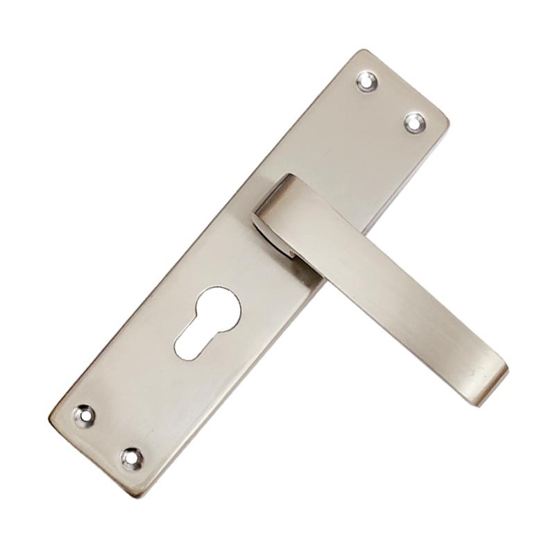 "Abiezer" SS Door Handle with SS Plate