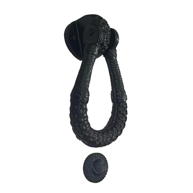 "Segub" Black Antique Iron Door Knocker