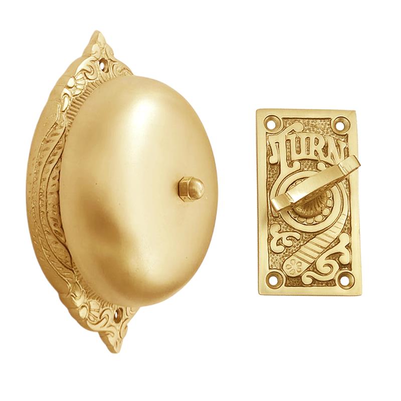 "Elohim" Brass Decorative Manual Old Fashioned Door Bell - PT-2