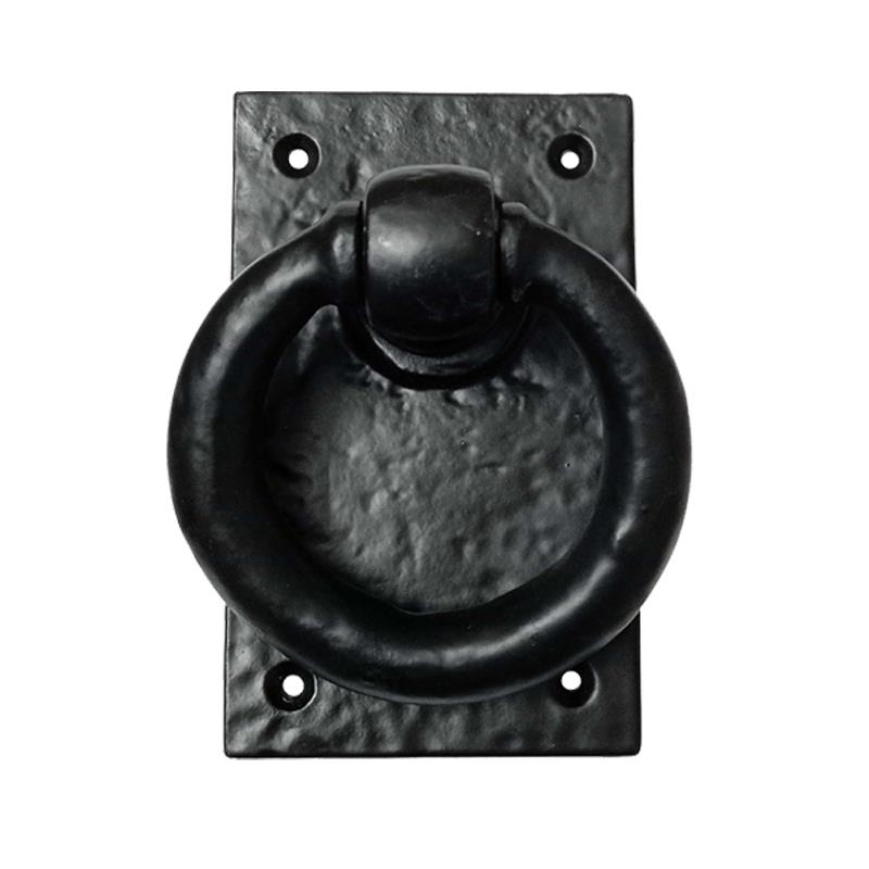 "Easton" Black Antique Iron Door Knocker