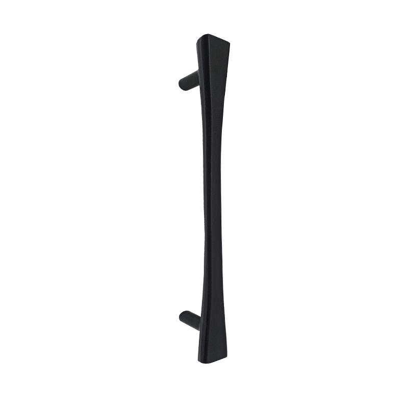 14" Ibzan Black Antique Iron Door And Cabinet Pull