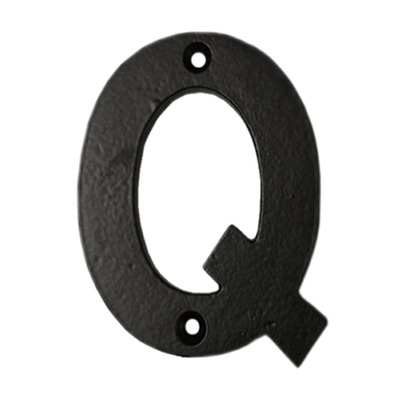 4" Iron Letter-Q