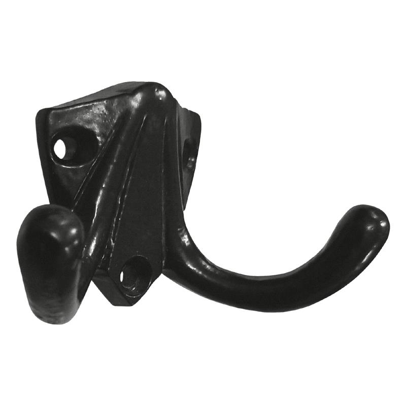 "Lamech" Black Antique iron hook