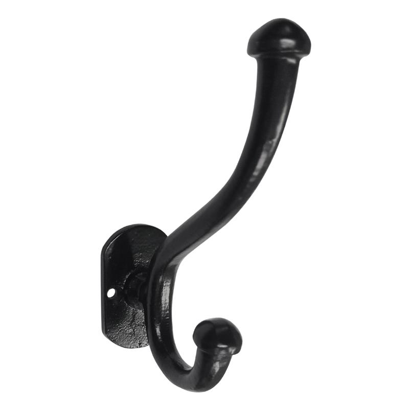 "Mahaz" Black Antique iron hook