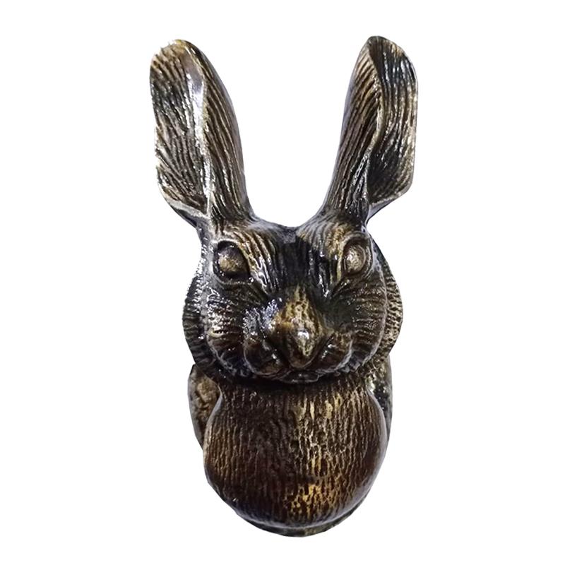 "Large Rabbit" Decorative Iron Door Knocker