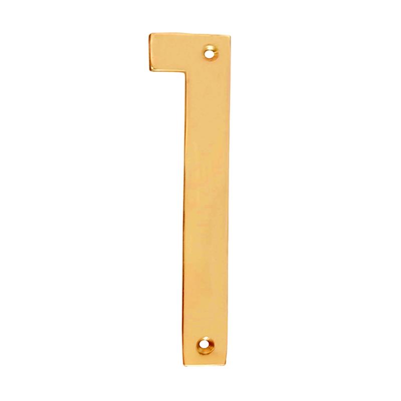 6 inch Brass Numerals-1