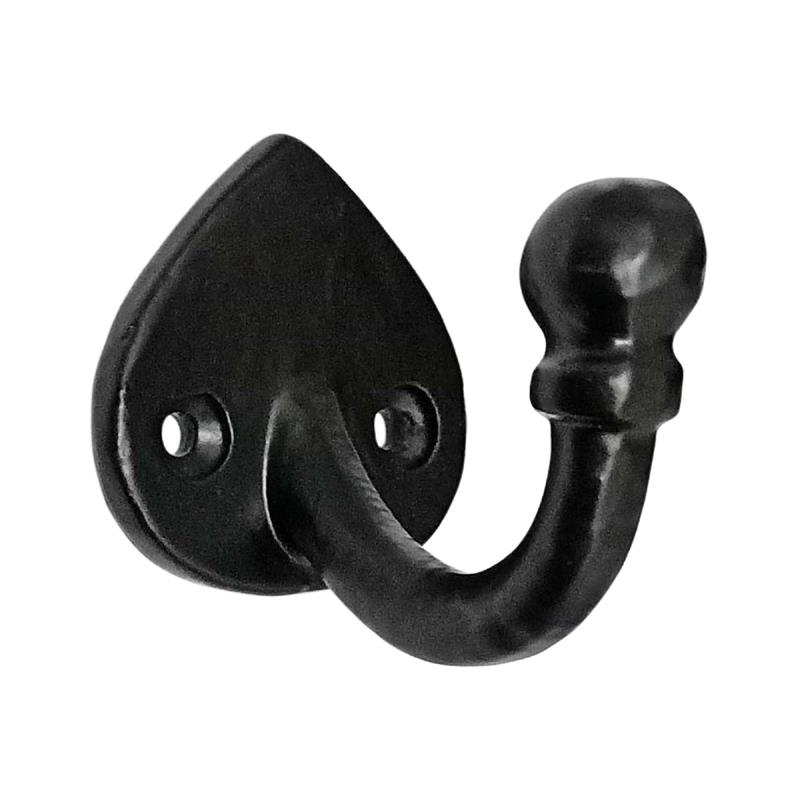 "Habor" Black Antique Iron Hook