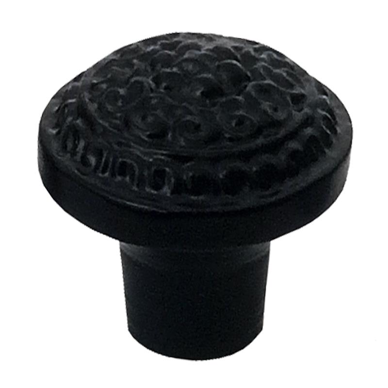 "Bekah" Black Antique Iron Cabinet Knob