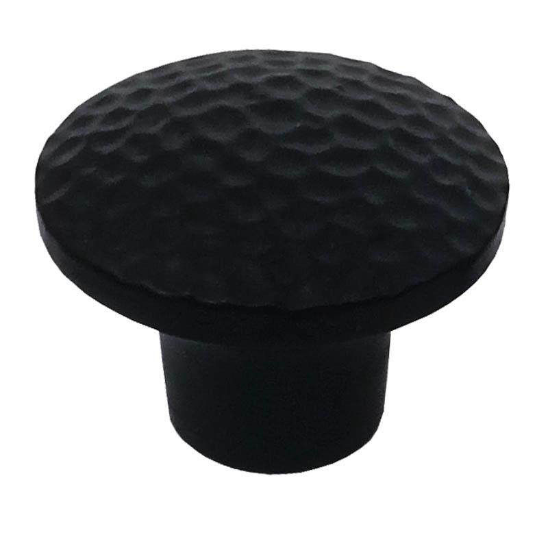 "Bathsheba" Black Antique Iron Cabinet Knob