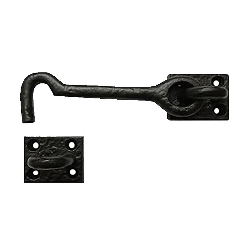 7 Inch "Leviticus" Black Antique Iron Cabin Hook