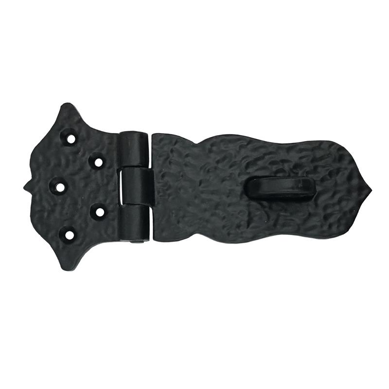 "Jekabzeel" Black Antique Cast Iron Hasp & Staple