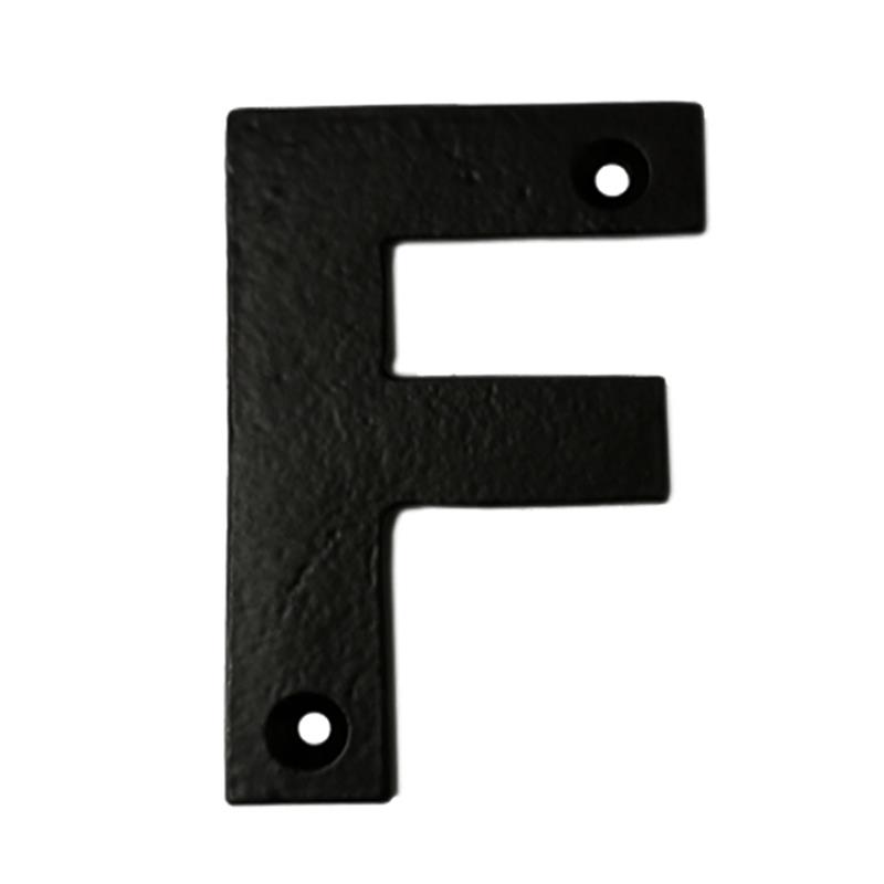 4" Iron Letter-F