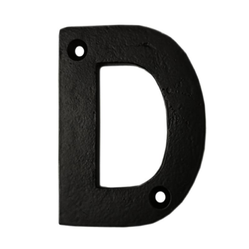 4" Iron Letter-D