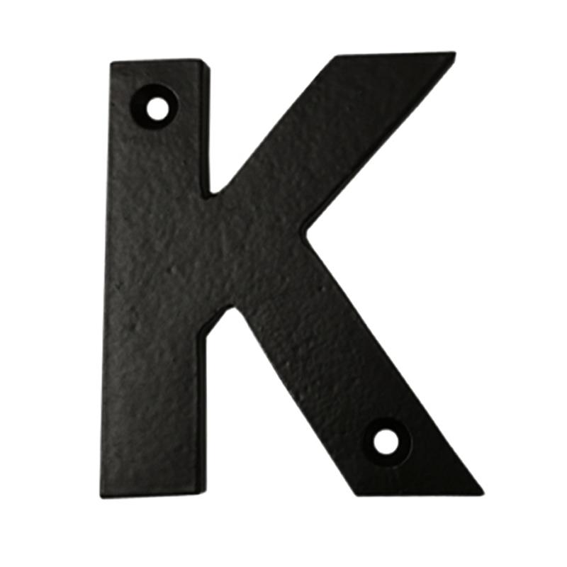 4" Iron Letter-K