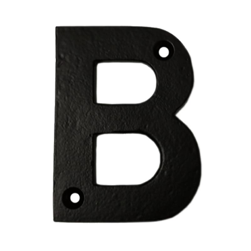 4" Iron Letter-B