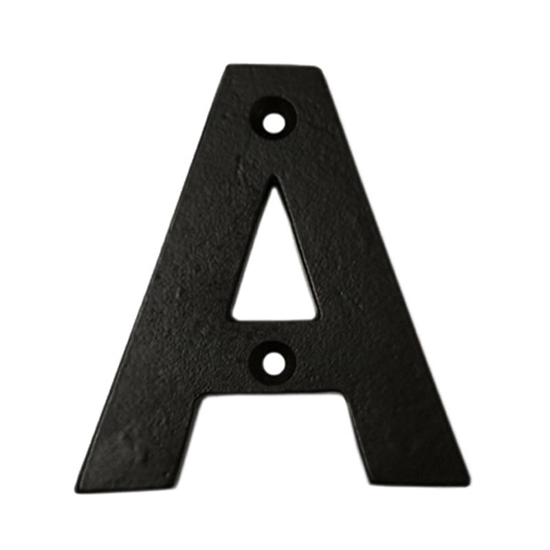 4" Iron Letter-A