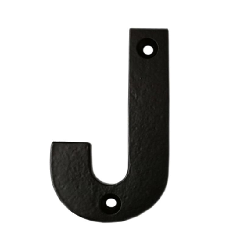 4" Iron Letter-J