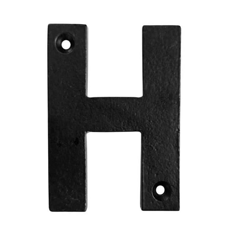 4" Iron Letter-H