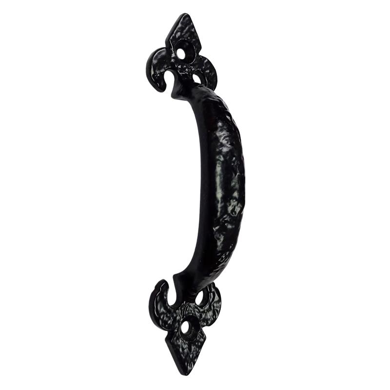 5" "Ben" Black Antique Iron Cabinet Pull