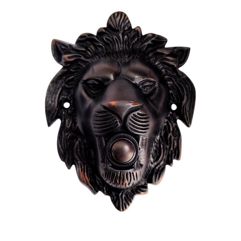 "Judah" Decorative Brass Bell Push