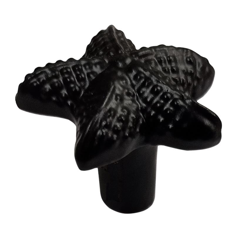 "Debir" Black Antique Iron Cabinet Knob